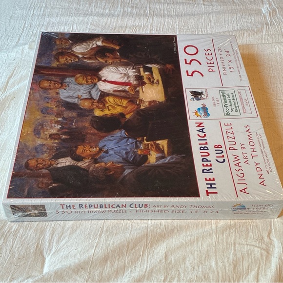The Republican Club Jigsaw Puzzle - 550 Pieces - Picture 4 of 6
